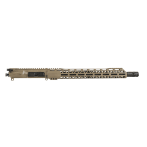 BC-15 | 12.7x42 FDE Upper| 16" Parkerized Heavy Barrel | 1:20 Twist | Carbine Length Gas System | Talon 15" MLOK Split  Rail | with BCG & Charging Handle