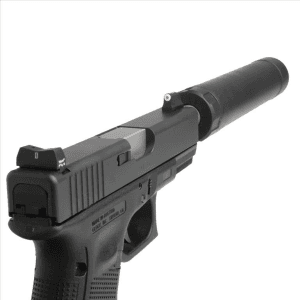 XS Sight Systems DXT Big Dot Tritium Express Set - Glock Suppressor Hgt 20,21,29,30,30S,37,41