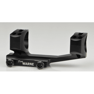 Warne Tactical Gen 2 X-SKEL Extended Cantilevered MSR Mount 1" Black ZERO MOA