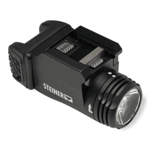 Steiner TOR Fusion Rail Mounted Pistol Laser White Light and Green Aiming Laser Black