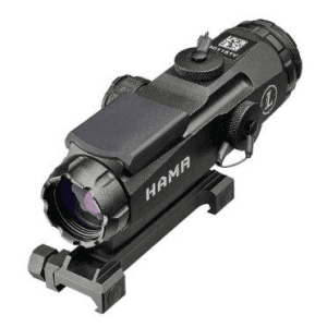 BLEMISHED Leupold Mark 4 HAMR Rifle Scope (Incl. Flat Top Mount) - 4x24mm CM-R2 Illum. Reticle Matte