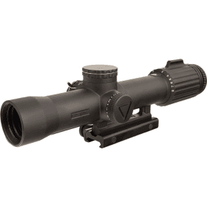 Trijicon VCOG 1-8x28 Riflescope FFP Red MRAD Crosshair Dot Reticle Illuminated Black with Thumbscrew Mount