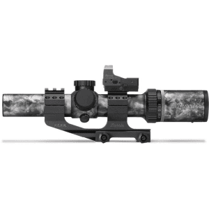 BLEMISHED Burris SkullTac Rifle Scope Combo w/FastFire III, AR-P.E.P.R. Mount - 1-4x24mm Ballistic CQ 5.56 Camo