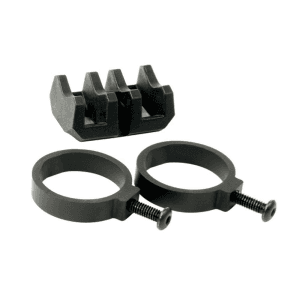Magpul  Light Mount V-Block and Rings  Fits Magpul Light Mounts  Black MAG614-BLK