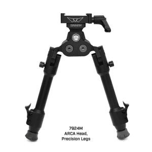 Warne Skyline Pro Bipod - ARCA Mount, Precision Legs