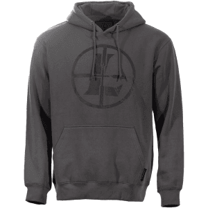 Leupold Distressed Reticle Hoodie Gunmetal S