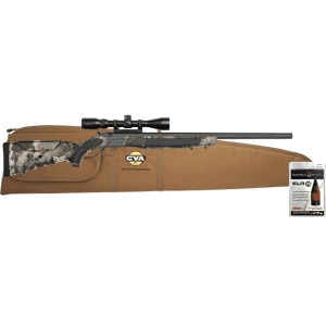 CVA Accura MR-X Muzzleloader Rifle 50 Cal Cerakote Sniper Grey KonusPro 3-9x40 IR BDC Reticle