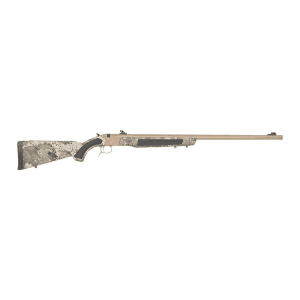 CVA Accura LR-X Muzzleloader Rifle .50 cal 30" 3/4x20 Threaded Barrel FDE Nitride TrueTimber Strata Williams Peep Sight & VariFlame