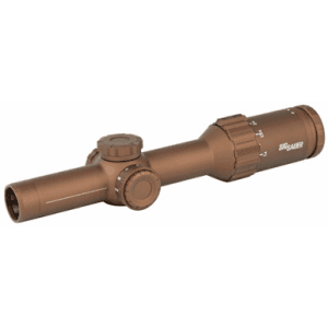 Sig Sauer Tango6T 1-6x24 Illuminated Horseshoe Dot 30mm Tube Flat Dark Earth Scope