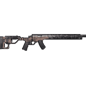 Christensen Arms 8011202501 MPR 17 HMR 30+1 18" Black Match Grade Threaded Barrel, Black Nitride Picatinny Rail Receiver, Carbon Fiber M-LOK Handguard, Desert Brown Adj w/MagneLock Technology Stock