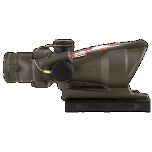 Trijicon Acog Od Green 4x32 Illuminated Red Chevron Bdc Reticle .223/5.56