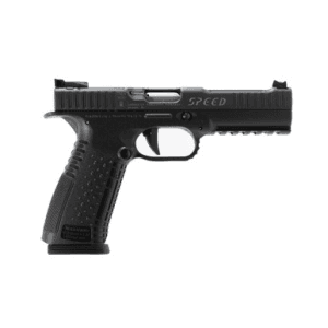 Arsenal Firearms Strike One Speed Pistol - Black | 9mm | 5" Barrel | 2 x 17rd Mags | Competition Straight Trigger | Fiber Optic Front Sight