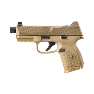 FN 509 Compact Tactical 9mm Luger 4.32 in 12/24 Rounds Flat Dark Earth Optic Cut