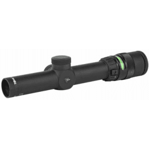 Trijicon AccuPoint 1-4x 24mm Objective 30mm Tube Green Triangle Post Reticle Illuminated