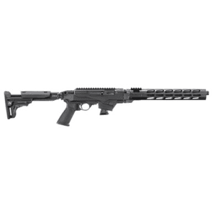 Ruger 19141 PC Carbine *State Compliant 9mm Luger 10+1 16.12" Threaded/Fluted Barrel, Black, Reversible Folding Stock, M-LOK Handguard, Optics Mount
