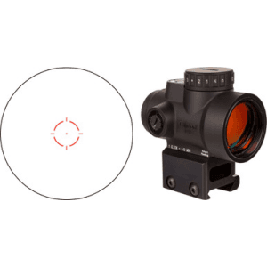 Trijicon MRO HD 1x25 2 MOA Dot 68 MOA Circle Red Dot Sight Full Co-Witness Picatinny Mount