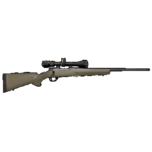 Howa HGP27MMPRCG M1500 Gamepro Gen2 7mm PRC 5+1 22", Blued Barrel/Rec, Green Fixed Hogue Pillar-Bedded Overmolded Stock, Includes Nikko Stirling 4-12x40mm Scope