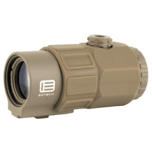 EOTech G45 5x Magnifier Tan Switch to Side 25mm Objective 34mm Size