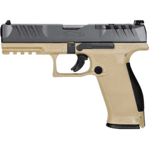Walther PDP 9mm 4.5 in. 18 rd. Two-Tone Tan Optic Ready Pistol