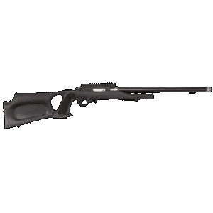 Magnum Research SSAT22UT Magnum Lite SwitchBolt 22 LR 10+1 18" Black Aluminum Tensioned Threaded Barrel, Black w/Integral Scope Base Receiver, Black Fixed Thumbhole Stock,
