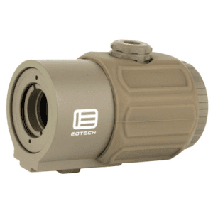 EOTech G43 3X Magnifier Switch-to-Side Tan HWS 7mm spacer 2.5in eye relief 7.5deg FOV
