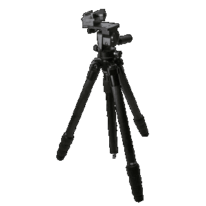 KOPF Jager KJ85004K K800 Tripod made of Carbon Fiber with Black Finish, Adjustable Reaper Rail, 4-Level Leg Extension, 21-87 Degree Pan & Tilt