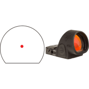 Trijicon SRO 1x Red Dot Reflex 5 MOA Handgun Sight Matte