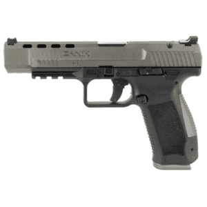 Canik TP9SFx 9mm Luger 5.20 inch 10+1 Rounds Tungsten Silver Optic Cut