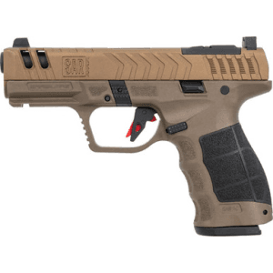 SAR USA SAR9CG3BR SAR9 C Gen3 Compact Frame 9mm Luger 15+1 4" Black Steel Barrel, Bronze Steel Slide, Bronze Polymer Frame w/Picatinny Rail, Black Interchangeable Backstrap Grip