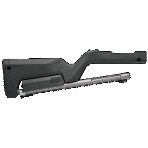 Tactical Solutions X Ring Takedown Barrel and Stock Ruger 10 22 16.5in Gunmetal Gray Threaded Fiber Optic