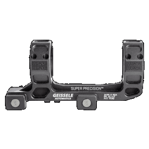 Geissele Automatics AR15 Super Precision 34mm Scope Mount Ring Combo Anodized