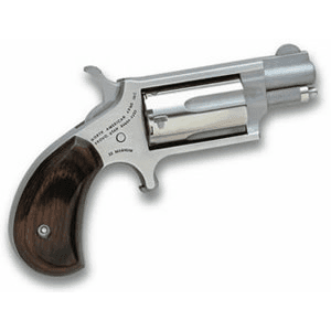 NAA 22MS Mini Revolver Handgun .22 WMR 5rd Capacity 1.125" Barrel with Lanyard Ring