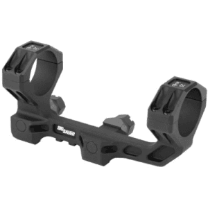Sig Sauer Alpha3 Scope Mount Ring Combo 30mm Picatinny 0 MOA Powder Coat