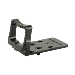Radian Weapons G1501 Guardian+Six Optic Guard w/Stealth Sights Black Anodized Hardcoat Aluminum RMR Mount Compatible w/Glock MOS Handgun
