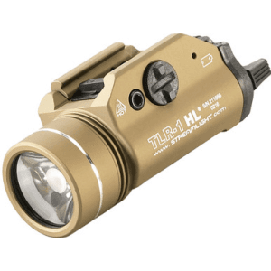 Streamlight TLR-1 HL FDE 1000 Lumens Rail Mounted Weapon Light