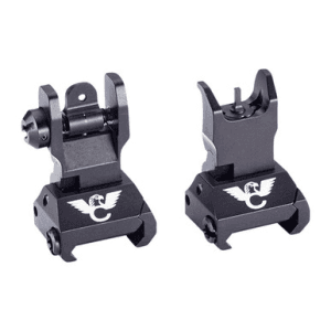 Wilson Combat AR Platform Sight Set Manual Deploy Picatinny Rail Mount