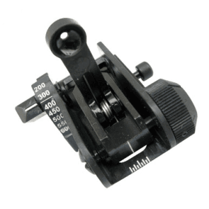 Matech MIL-SPEC BUIS W/RANGING Back Up Iron Sight for Picatinny