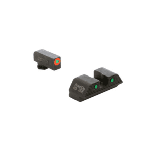 AmeriGlo Trooper Night Sight Walther Pdp Green Orange Matte Front Green Rear
