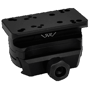 Warne 6104M Red Dot Riser Holosun AEMS Picatinny Mount