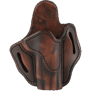 1791 Gunleather ORBH1SVTGR BH1 Optic Ready OWB Vintage Leather Belt Slide Fits 4-5" 1911 Right Hand