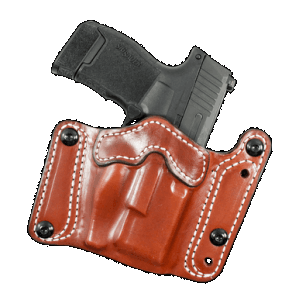 DeSantis Gunhide 194TJ8HZ0 Variable 194 OWB Tan Leather Fits Sig P320C/P250C Belt Clip Mount Ambidextrous