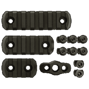 CMC Triggers M-LOK 4-Piece Accessory Kit Aluminum Rails Picatinny QD Sling Mount