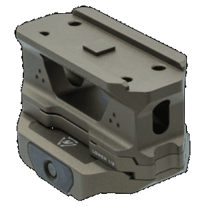 Strike Industries T1 Riser Mount Flat Dark Earth 6061-T6 Aluminum Picatinny Lower 1/3 Co-Witness