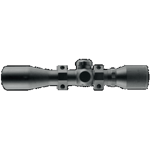TruGlo TG8504BR Compact Matte Black 4x32mm 1" Tube Duplex Reticle