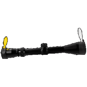 Aim Sports JLB3940G Sniper Tactical 3-9x40mm AO 1in Mil-Dot P4 Reticle