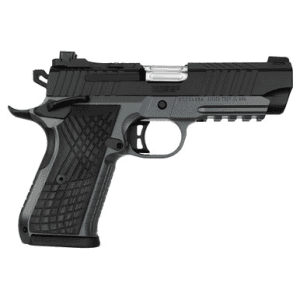 Kimber Mfg.,inc 3100018 KDS9C Rail 9mm 10+1 4.09" KimPro Gray/Black Front and Rear Serrations Stainless Steel G-10 Grip