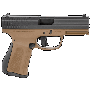 FMK G9C1G2BRTSS 9C1 G2 9mm Luger 14+1 4" Black Stainless Steel Barrel, Black Serrated Carbon Steel Slide, Burnt Bronze Polymer Frame w/Picatinny Rail, Black Backstrap Grip