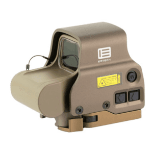 EOTech Exps31tan 1X Holographic Red Dot Sight 1 MOA Dot Side Buttons