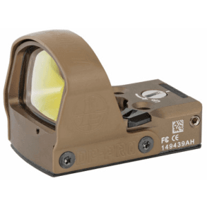 Leupold DeltaPoint Pro Reflex Sight 6 MOA Tan Dark Earth Picatinny Compatible