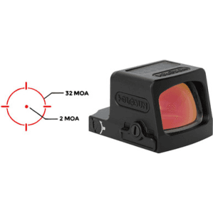 Holosun EPS MRS Enclosed Pistol Red Dot 2 MOA Dot 32 MOA Circle K Footprint Compatible
